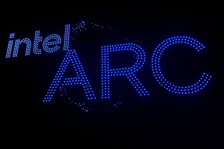 В свежем тестировании флагман Intel Arc Alchemist работал на тактовой частоте 2.4 GHz