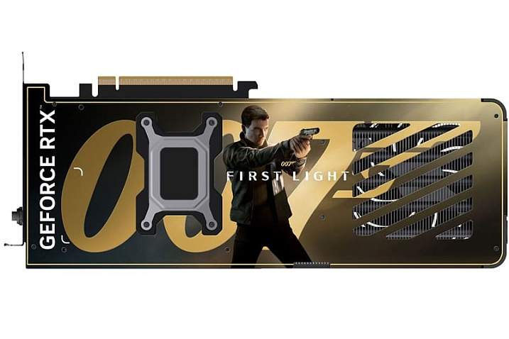 Colorful выпустила уникальную видеокарту iGame GeForce RTX 5070 Ultra x 007 First Light Edition