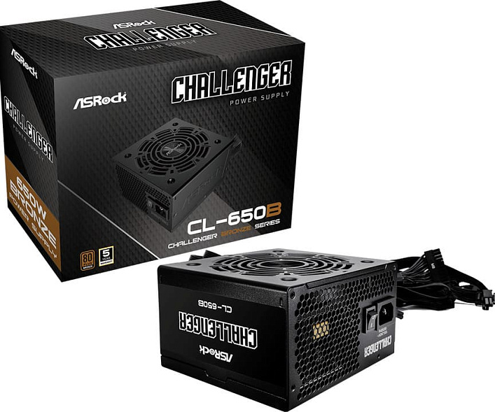 Блок питания ASRock Challenger Bronze 650W