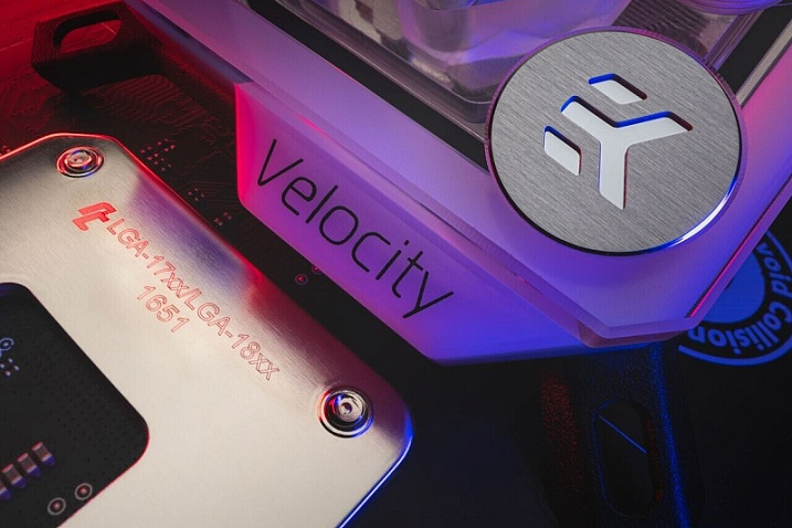 Водоблоки EK-Quantum Velocity получили поддержку сокета Intel LGA1700