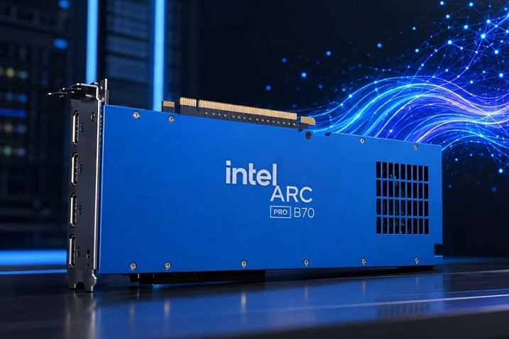 За последнее время видеокарта Intel Arc Pro B70 подорожала почти на 50%
