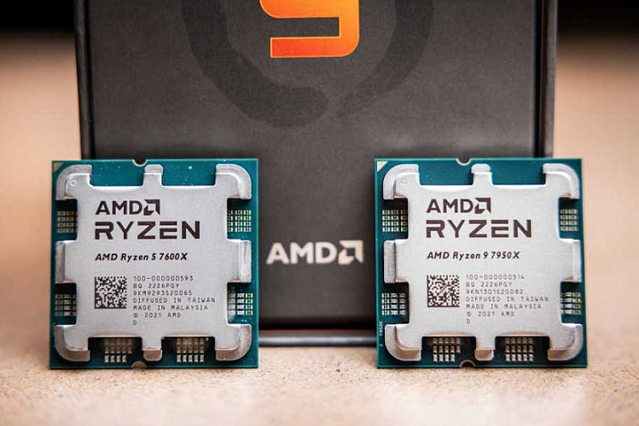 Продажи процессоров AMD рухнули на 65% в первом квартале этого года