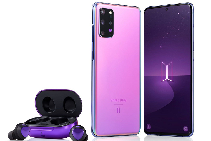 Samsung выпустит Galaxy S20 Plus BTS edition за пределами Кореи