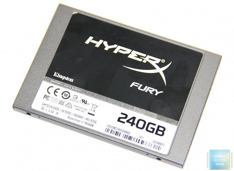 Обзор и тест твердотельного накопителя Kingston HyperX FURY SHFS37A/240GB