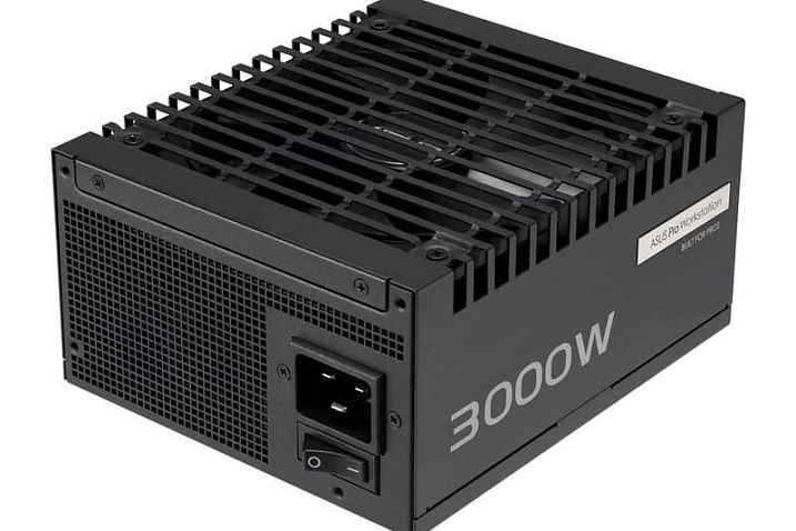 Блоки питания ASUS Pro WS мощностью до 3000 Вт полноценно выпущены