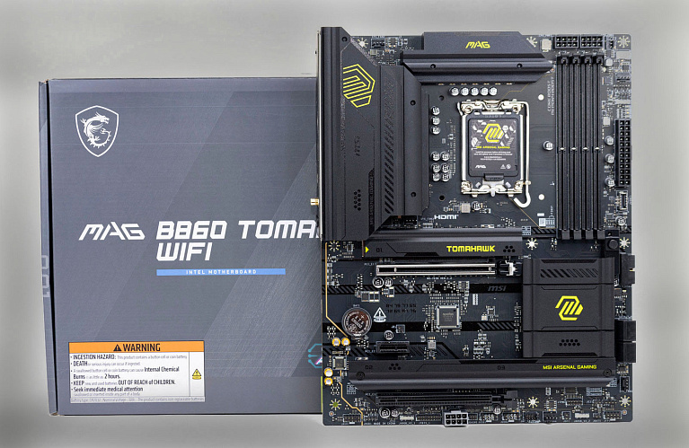 Обзор и тестирование материнской платы MSI MAG B860 TOMAHAWK WI-FI