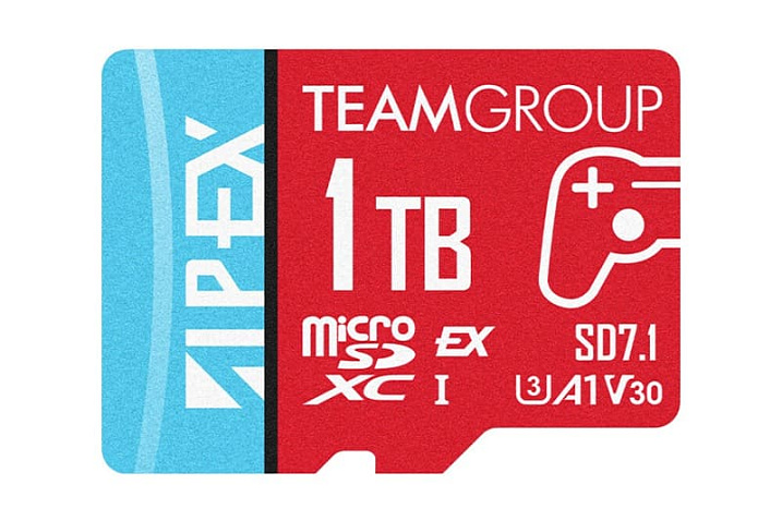 TEAMGROUP анонсировала скорый старт продаж карты памяти APEX SD7.1 microSD Express