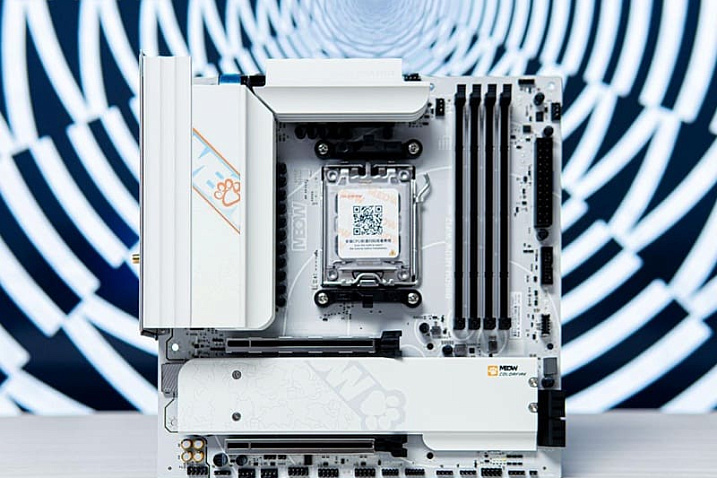 Кошачья плата COLORFIRE B850M-MEOW WIFI7 V14 скоро появится за пределами Китая
