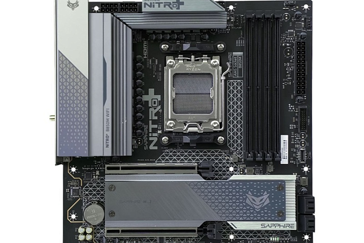Материнская плата SAPPHIRE B850M NITRO+ поддерживает память DDR5-8000+    