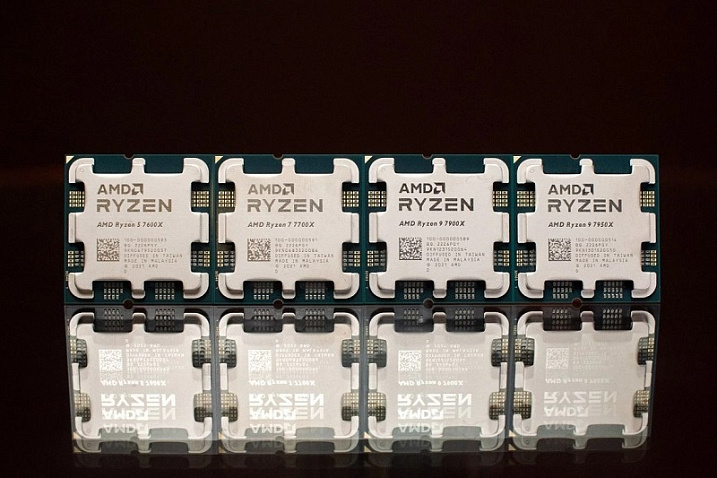 Wccftech: AMD снижает объем производства процессоров Ryzen 7000