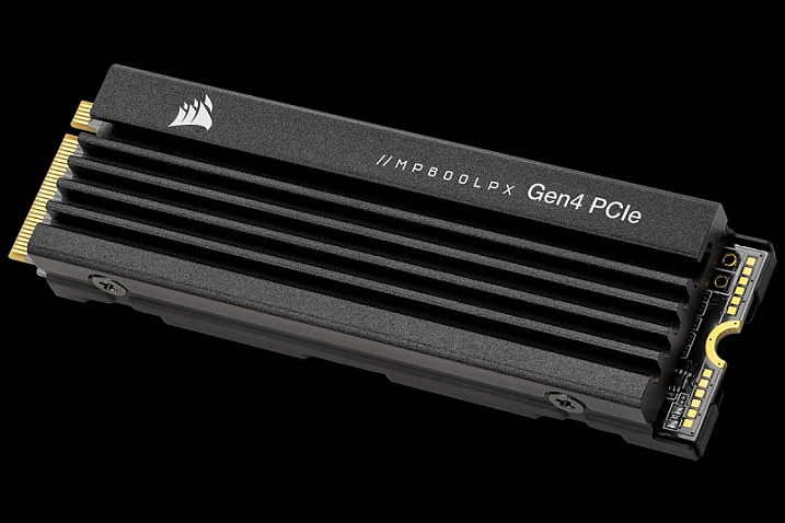CORSAIR выпустила твердотельный накопитель MP600 Pro LPX для PlayStation 5