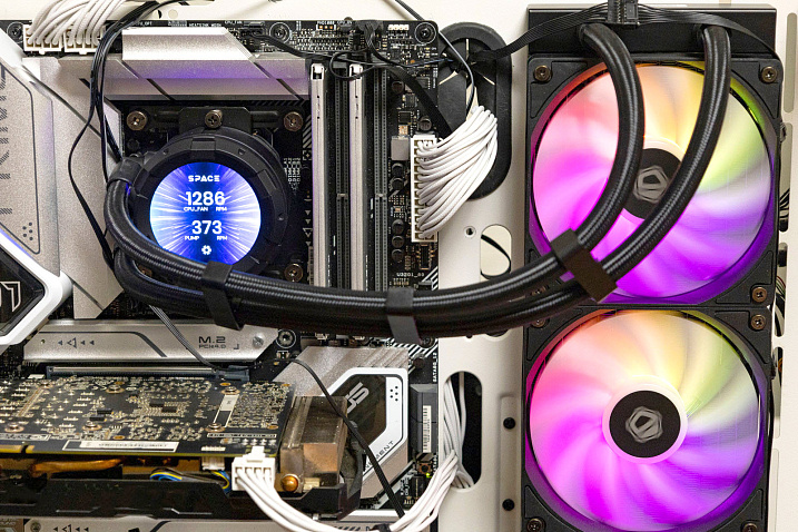 Обзор и тестирование системы жидкостного охлаждения ID-Cooling Space SL360 XE