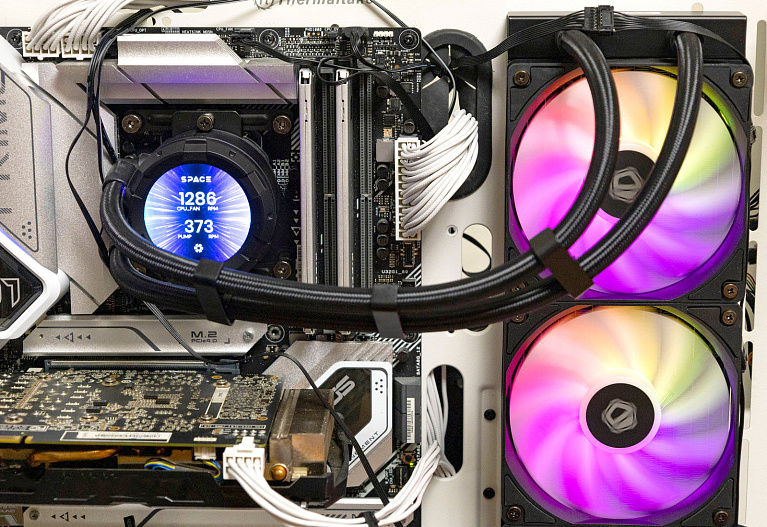 Обзор и тестирование системы жидкостного охлаждения ID-Cooling Space SL360 XE Обзор и тестирование системы жидкостного охлаждения ID-Cooling Space SL360 XE