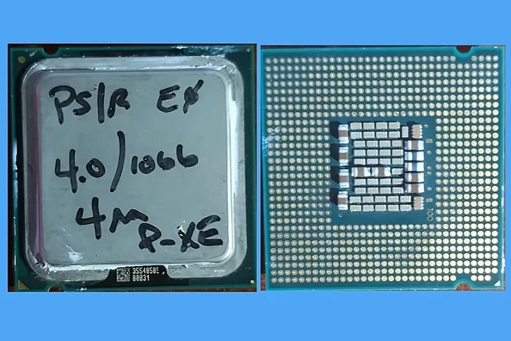 Удачливый пользователь обзавёлся очень редким Intel Pentium Extreme Edition 980