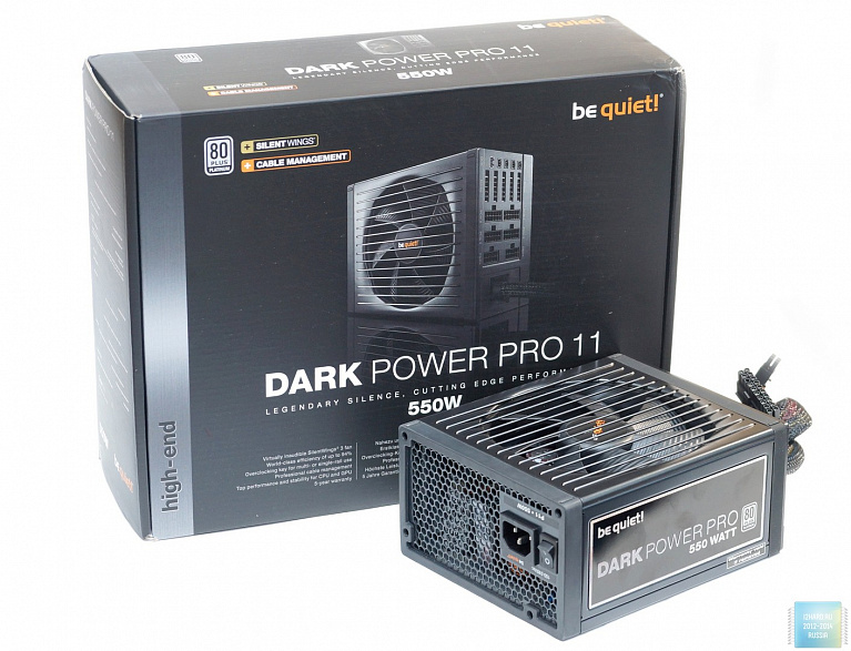 Обзор и тестирование блока питания be quiet! Dark Power Pro P11 550W
