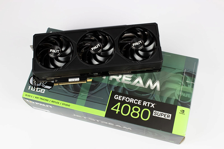 Тест Palit GeForce RTX 4080 SUPER JetStream OC.