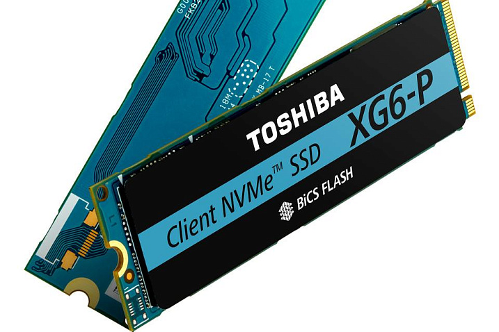 Toshiba выпустит SSD XG6-P NVMe