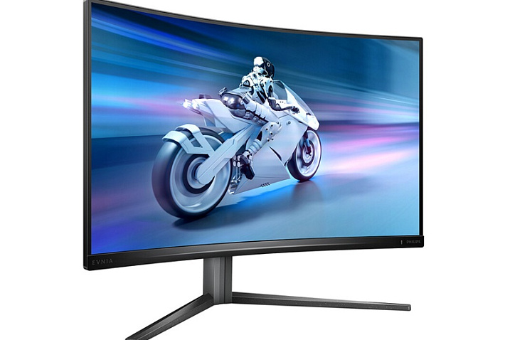 Philips Evnia 32M2C5500W получил разрешение Quad HD и оснащается изогнутой матрицей