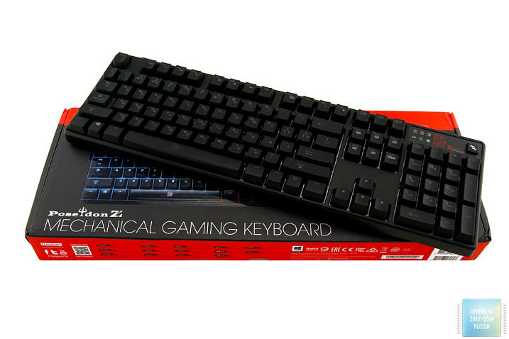 Обзор игровой механической клавиатуры Tt eSPORTS Poseidon Z RGB Illuminated