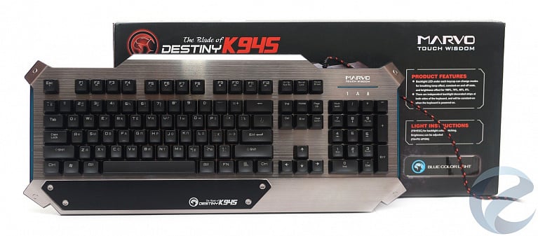 Обзор и тестирование механической клавиатуры Marvo Destiny K945