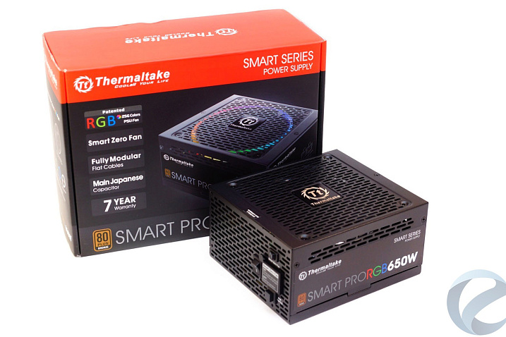 Обзор и тестирование блока питания Thermaltake Smart Pro RGB 650W Bronze Fully Modular