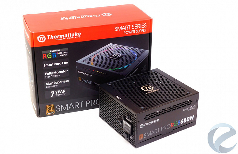 Обзор и тестирование блока питания Thermaltake Smart Pro RGB 650W Bronze Fully Modular