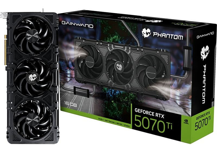 Gainward облажалась, продавая GeForce RTX 5070 Ti Phantom с неправильным переходником