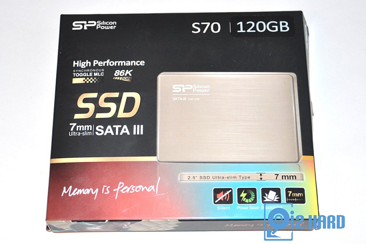 Обзор твердотельного накопителя Silicon Power Slim S70 120 Гб (SP120GBSS3S70S25)