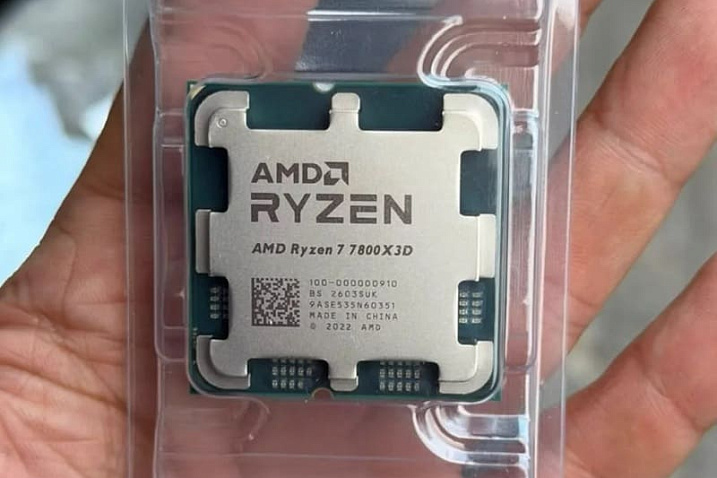 Очередной Ryzen 7 7800X3D проработал три месяца, прежде чем самоуничтожиться