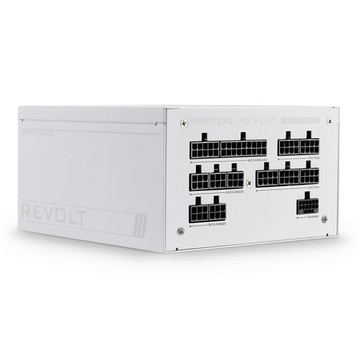 Блок питания Phanteks Revolt 1000W Platinum White Complete Set