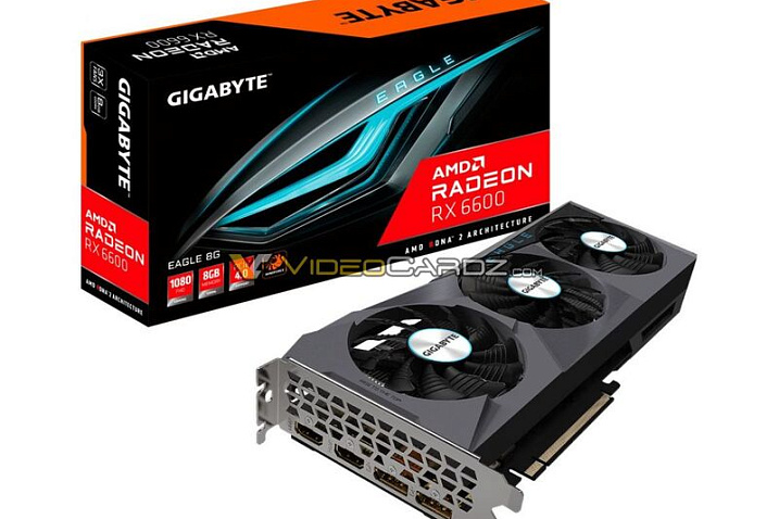 VideoCardz: GIGABYTE подтверждает работу над видеокартой Radeon RX 6600