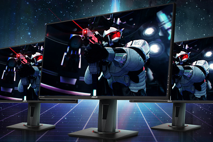ASUS анонсировала три новых монитора с поддержкой G-Sync