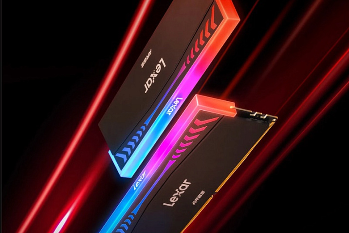 Оперативная память Lexar ARES DDR5 способна работать со скоростью 7600 и 8000 MT/s
