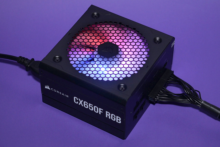 Обзор и тест блока питания Corsair CX650F RGB