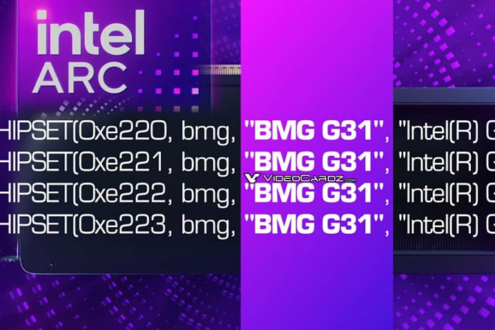 Intel официально подтвердила работу над флагманским GPU BMG-G31
