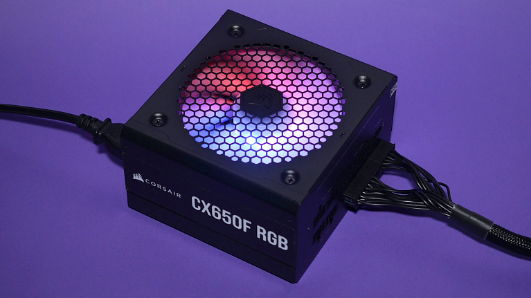 Обзор и тест блока питания Corsair CX650F RGB