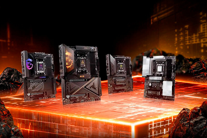 MSI анонсировала четыре новые материнские платы X870E серий MAX и EVO