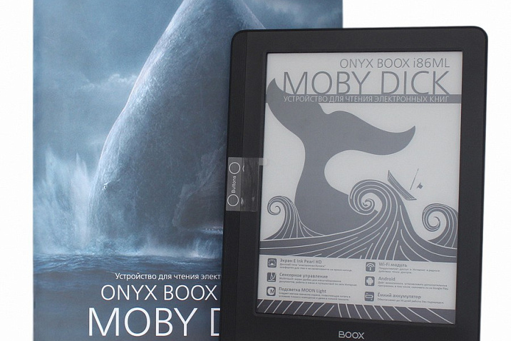 Дебют новой серии. Обзор электронной книги ONYX BOOX i86ML Moby Dick