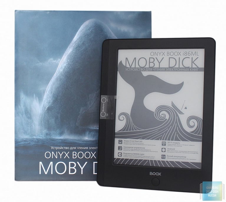 Дебют новой серии. Обзор электронной книги ONYX BOOX i86ML Moby Dick