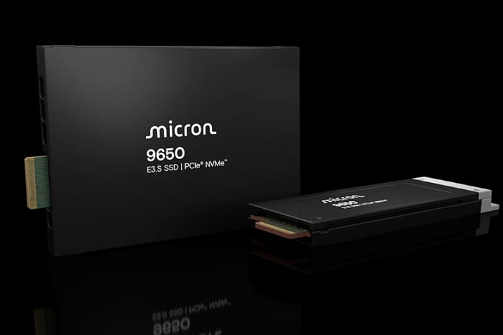 Micron начала массовое производство 9650 – первого в мире накопителя с PCIe 6.0