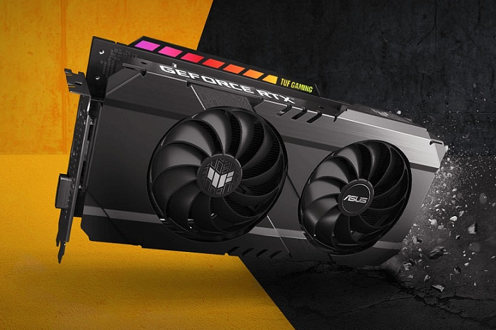 ASUS представила TUF Gaming GeForce RTX 3050 с двумя вентиляторами