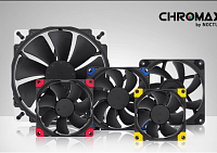 Noctua выпустит пять новых вентиляторов серии Chromax.Black