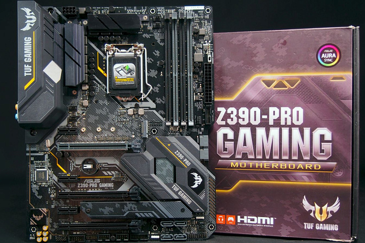 Обзор и тест материнской платы ASUS TUF Z390-Pro Gaming