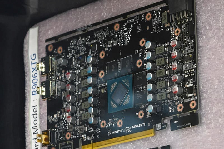 GIGABYTE показала печатную плату Radeon RX 9060 XT
