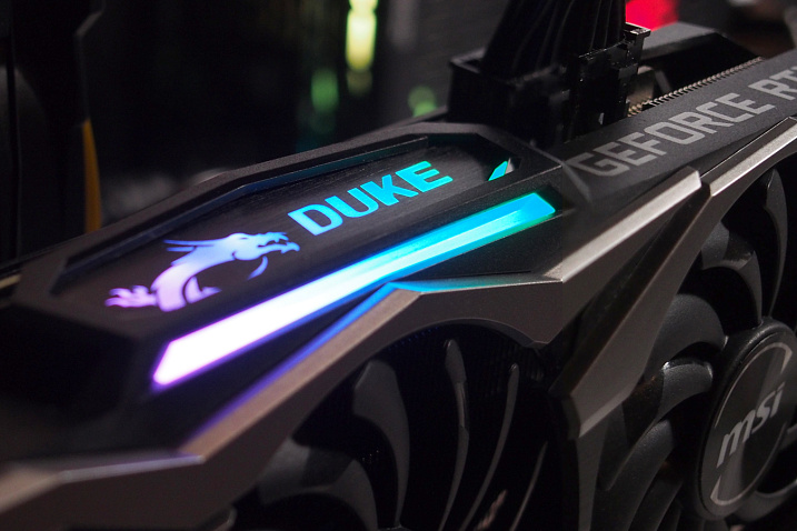 Обзор видеокарты MSI GeForce RTX 2080 DUKE 8G OC