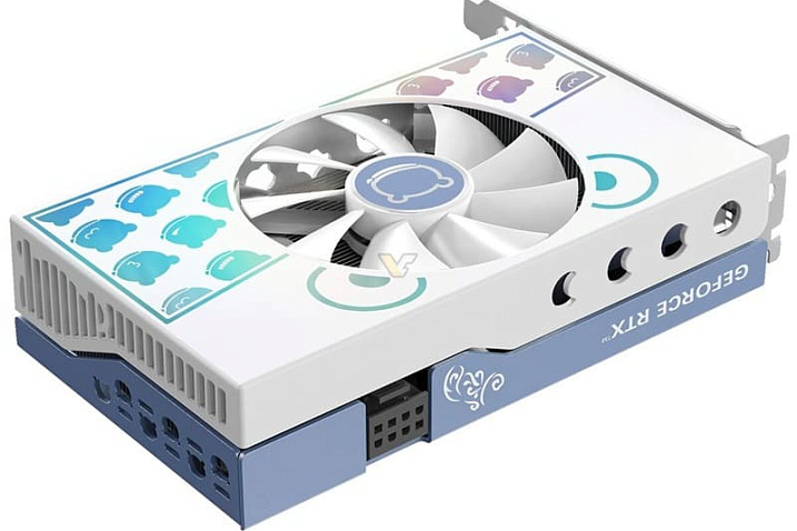 Yeston выпустила GeForce RTX 5060 Cute Pet с медведями