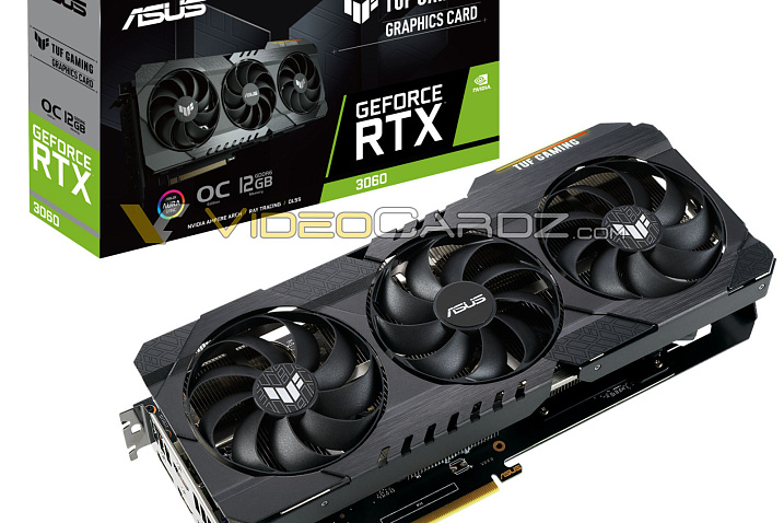 Первое изображение нереференсной видеокарты NVIDIA GeForce RTX 3060