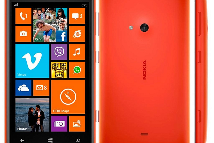 Владельцы Nokia Lumia 625 смогут обновить ОС Windows Phone 8.1 и Nokia Cyan