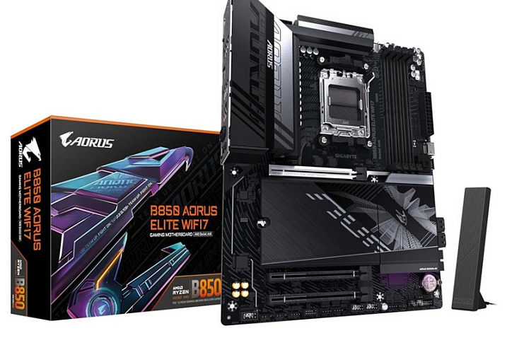 Утечка демонстрирует дизайн трех плат GIGABYTE с чипсетом AMD B850