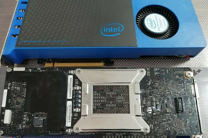 Рабочий инженерный образец Intel Larrabee был продан на eBay за €4650